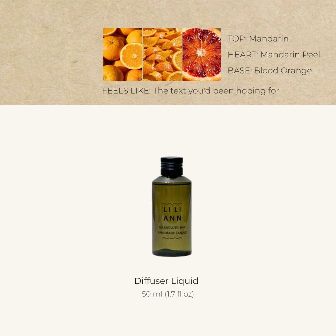 Absolute Orange Home Fragrance Refill - Home Fragrance | LILIANNOBJECT