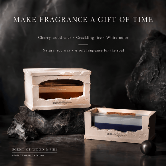Fireplace Decorative Handcrafted Candle – Home Fragrance - Sculptural Soy Candle | LILIANNOBJECT