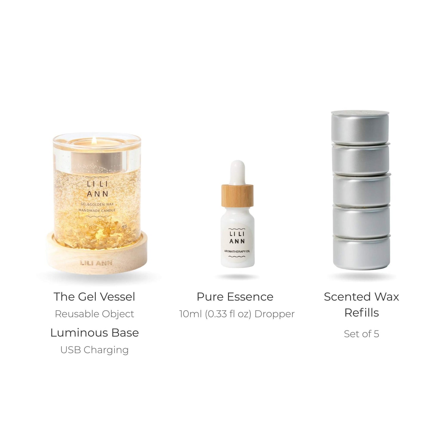 GILDED | The Gel Object .18 - Home Fragrance | LILIANNOBJECT