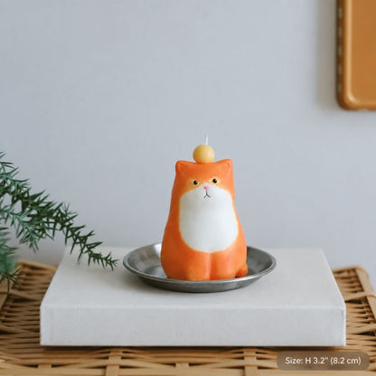 Cat Companions — Handmade Cat-Shaped Scented Candle - Home Fragrance | LILIANNOBJECT