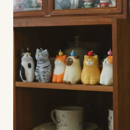 Cat Companions — Handmade Cat-Shaped Scented Candle - Home Fragrance | LILIANNOBJECT
