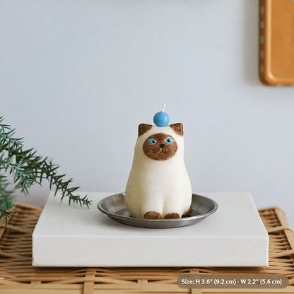 Cat Companions — Handmade Cat-Shaped Scented Candle - Home Fragrance | LILIANNOBJECT