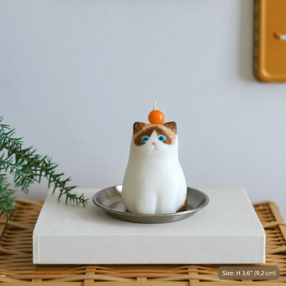 Cat Companions — Handmade Cat-Shaped Scented Candle - Home Fragrance | LILIANNOBJECT