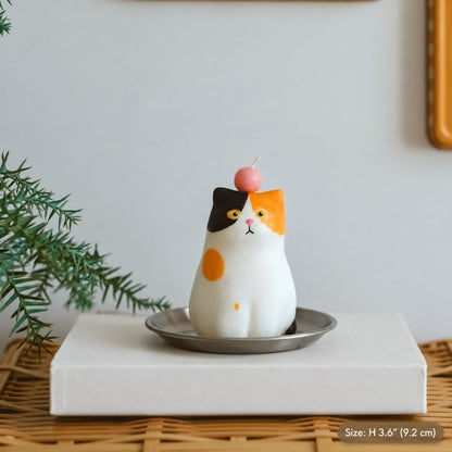 Cat Companions — Handmade Cat-Shaped Scented Candle - Home Fragrance | LILIANNOBJECT