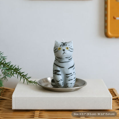 Cat Companions — Handmade Cat-Shaped Scented Candle - Home Fragrance | LILIANNOBJECT