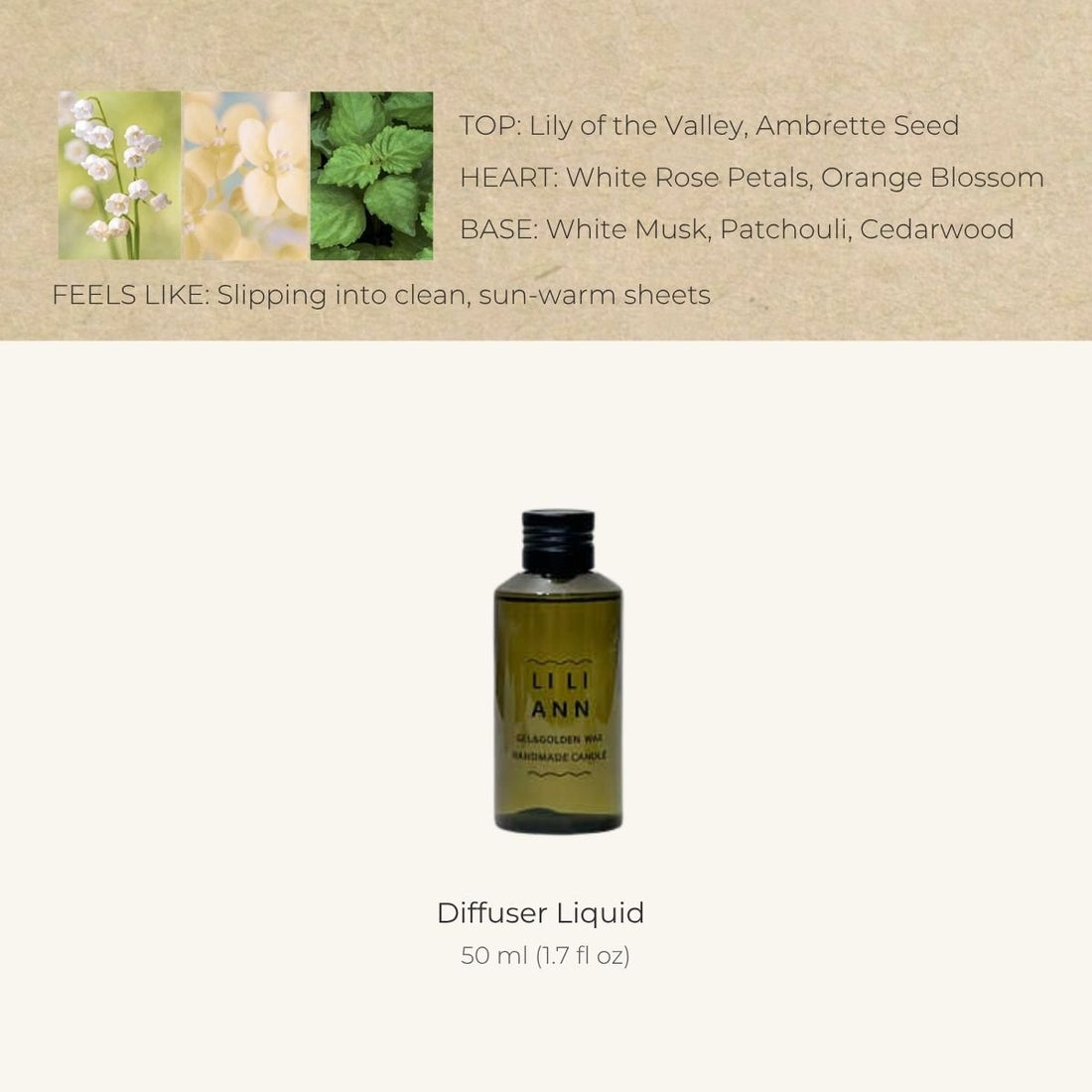 Sunlit Linen Home Fragrance Refill - Home Fragrance | LILIANNOBJECT