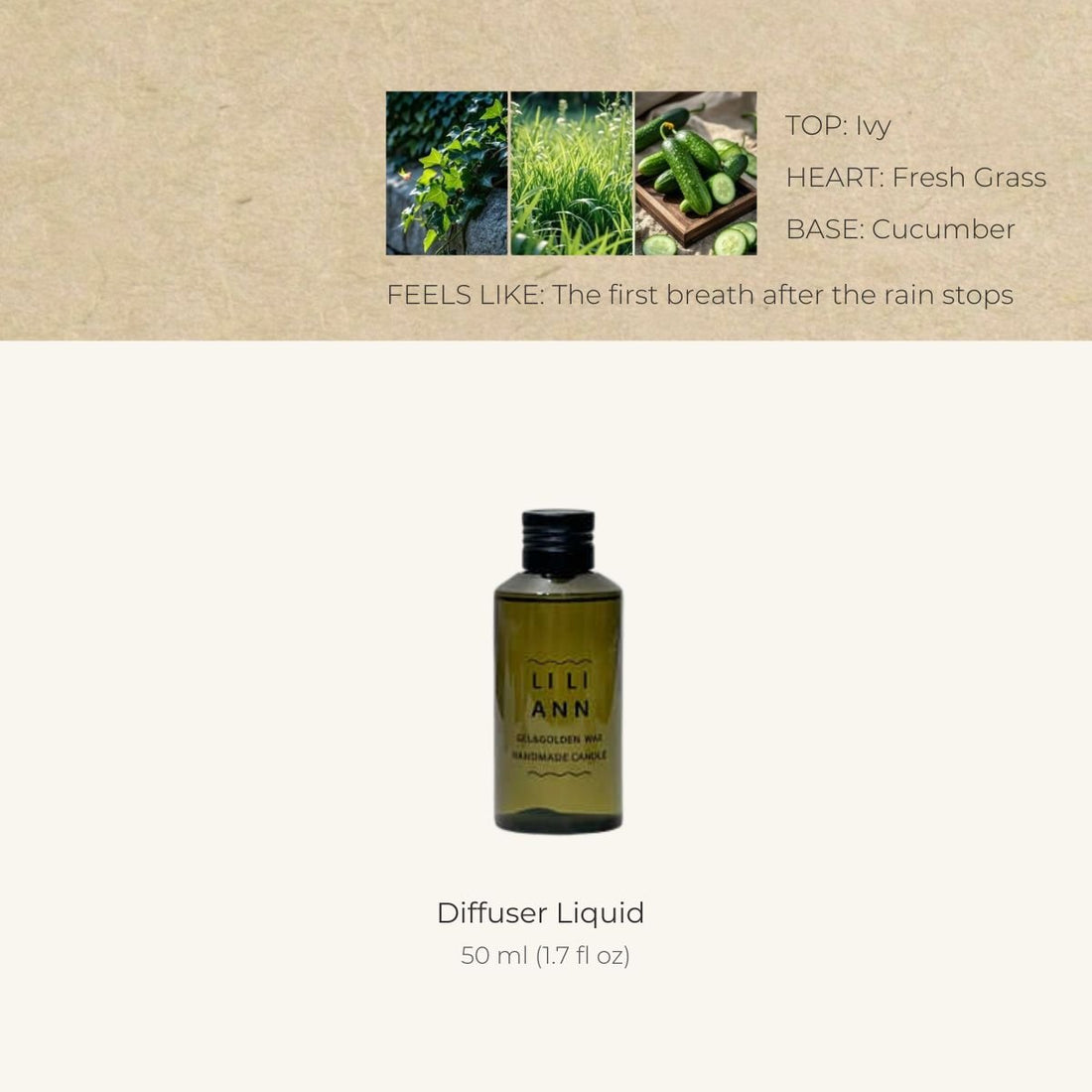 After the Rain Home Fragrance Refill - Home Fragrance | LILIANNOBJECT