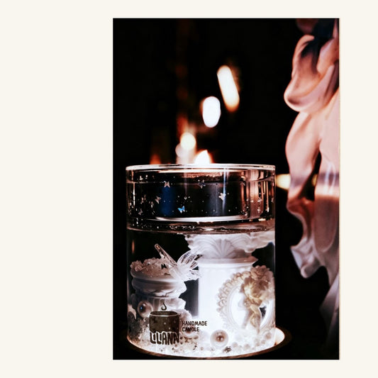 Goodnight Decorative Gel Candle – Refillable Home Fragrance, Angel's Whisper - home decor | LILIANNOBJECT