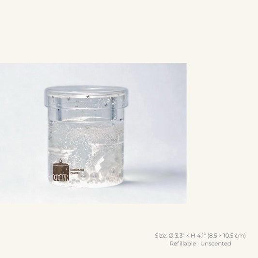 Goodnight Decorative Gel Candle – Refillable Home Fragrance, Angel's Whisper - home decor | LILIANNOBJECT